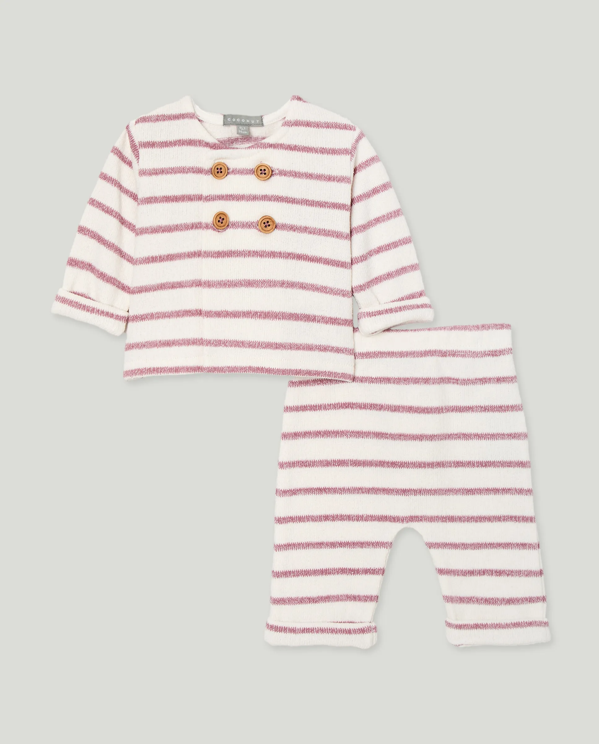 Детский комплект с длинным рукавом из пике Coconut El Corte Inglés, розовый
Детский комплект с длинным рукавом из пике Coconut El Corte Inglés, розовый