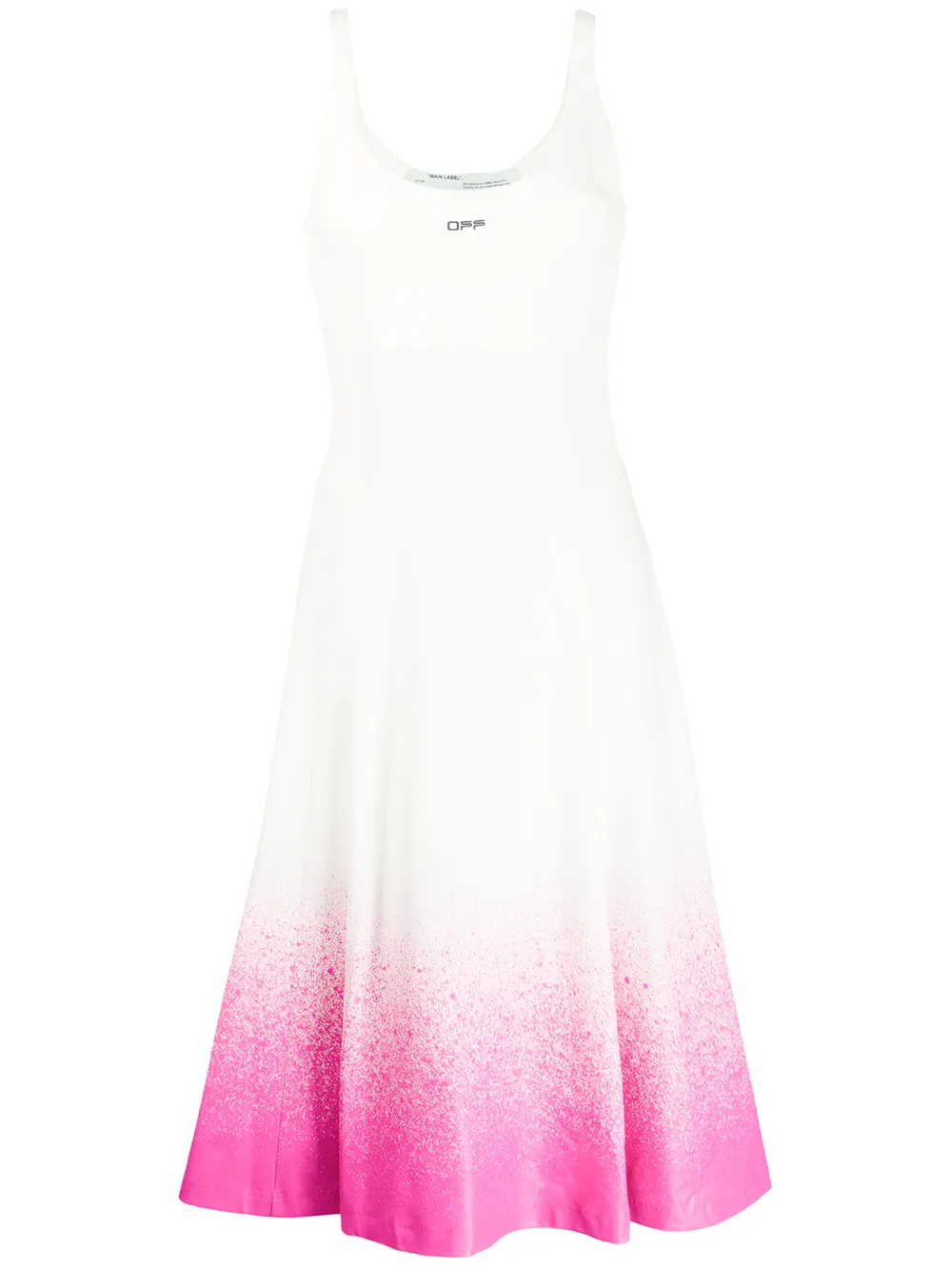 Платье из джерси с эффектом деграде OFF-WHITE, белый
Платье из джерси с эффектом деграде OFF-WHITE, белый