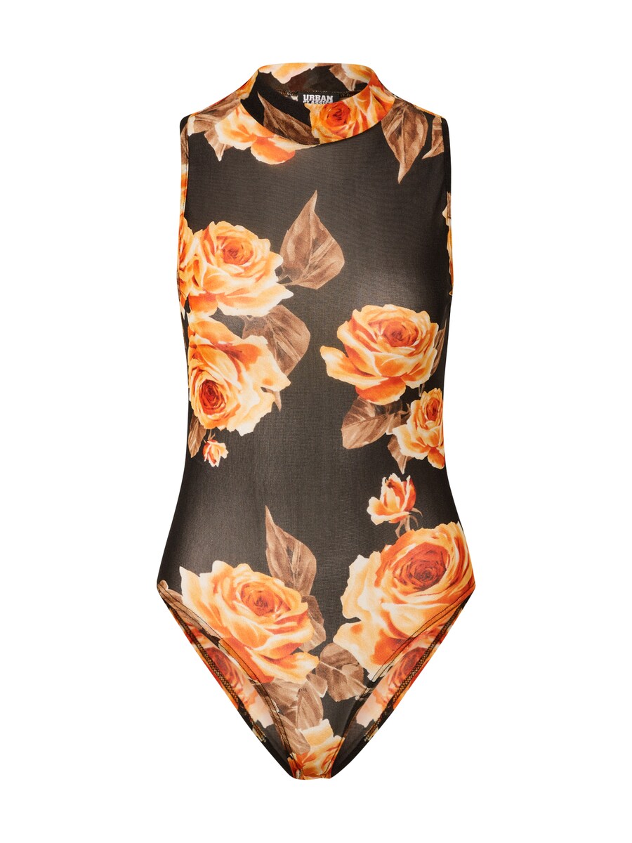 Боди-рубашка Urban Classics, черный
Боди-рубашка Urban Classics, черный