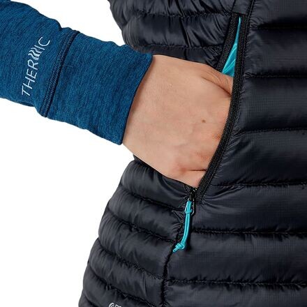 Пуховой жилет Microlight женский Rab, черный
Пуховой жилет Microlight женский Rab, черный