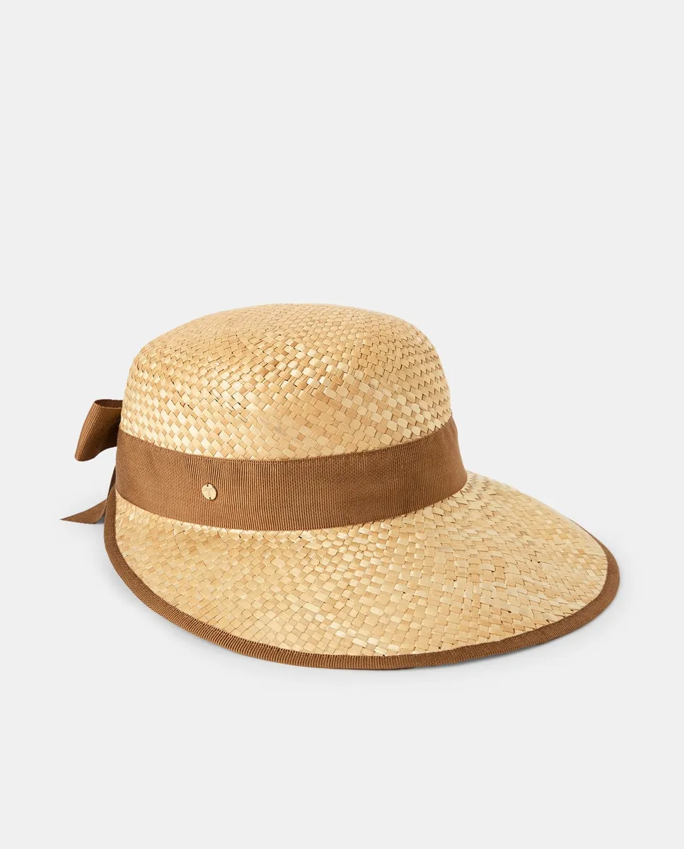 Яркая соломенная шапочка с лентой Latouche, цвет Toffee
Яркая соломенная шапочка с лентой Latouche, цвет Toffee