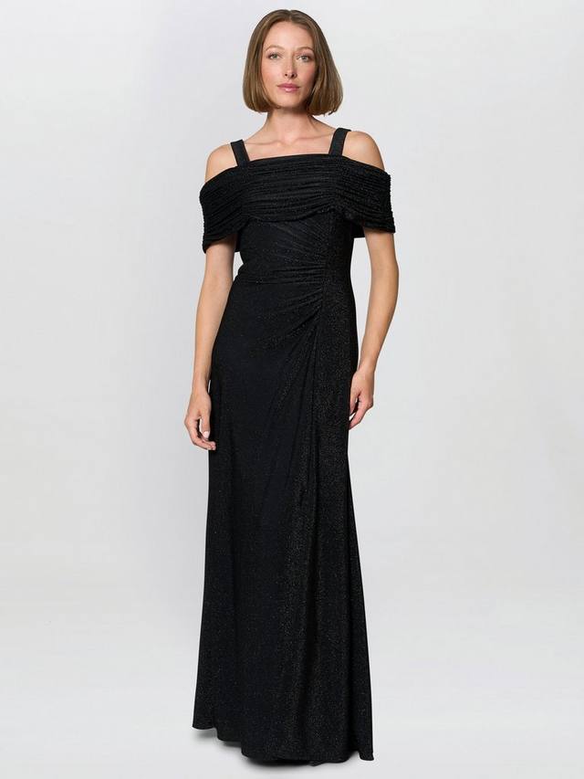 Металлическое платье макси без рукавов с оголенными плечами Gina Bacconi
Металлическое платье макси без рукавов с оголенными плечами Gina Bacconi