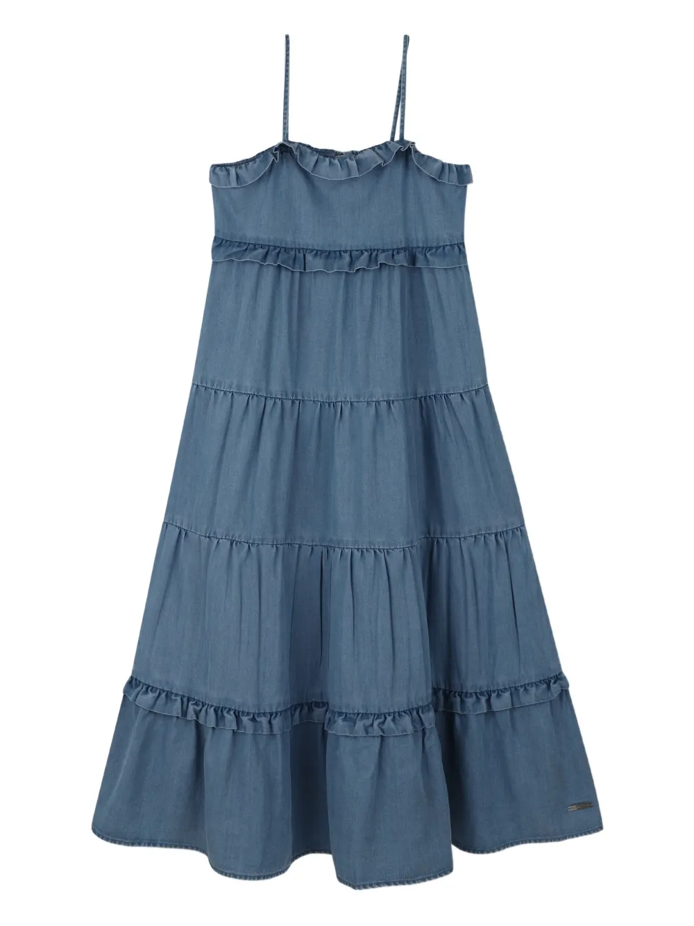 Ярусное платье с оборками Michael Kors Kids, синий
Ярусное платье с оборками Michael Kors Kids, синий