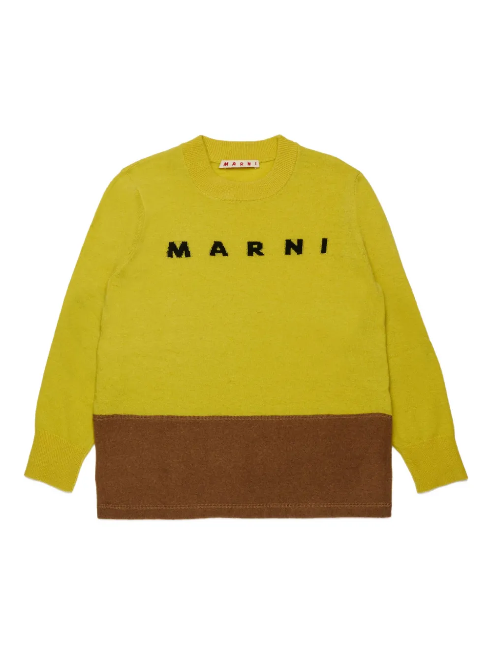 Джемпер с логотипом Marni Kids, желтый
Джемпер с логотипом Marni Kids, желтый