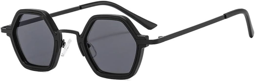 Ретро-солнцезащитные очки квадратной формы с многоугольными линзами для женщин, модные очки с прозрачными линзами с градиентом цвета "океан", модные очки в стиле панк с защитой от УФ-излучения UV400 для мужчин UATXTAU, Black Grey
Ретро-солнцезащитные очки квадратной формы с многоугольными линзами для женщин, модные очки с прозрачными линзами с градиентом цвета "океан", модные очки в стиле панк с защитой от УФ-излучения UV400 для мужчин UATXTAU, Black Grey