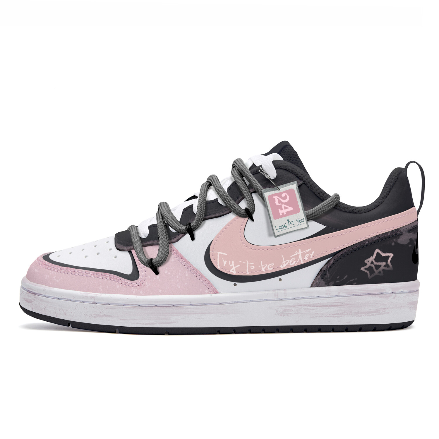 Кроссовки Nike Court Borough Skateboarding Shoes Women's Low-top Pink/Black, розовый
Кроссовки Nike Court Borough Skateboarding Shoes Women's Low-top Pink/Black, розовый