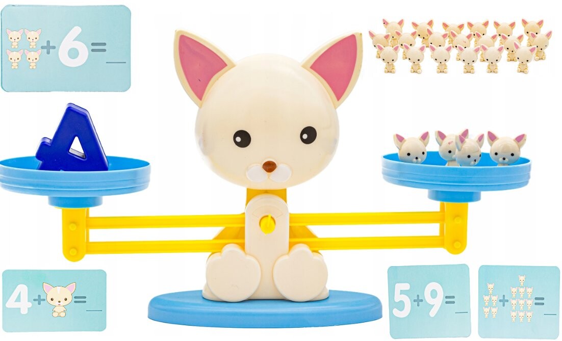 Весы Котенок, игра для обучения счету, Baby Box PakaNiemowlaka
Весы Котенок, игра для обучения счету, Baby Box PakaNiemowlaka