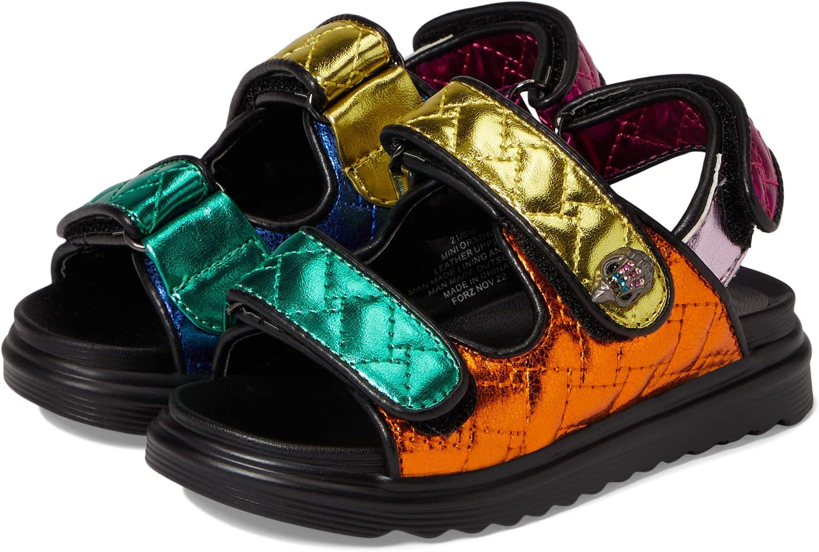 Сандалии Kurt Geiger London Kids Mini Orson, разноцветный
Сандалии Kurt Geiger London Kids Mini Orson, разноцветный