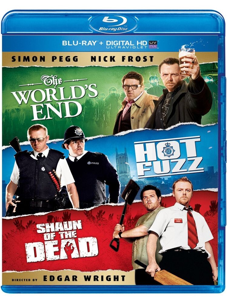 Диск Blu-ray Cornetto Trilogy: The World's End / Hot Fuzz / Shaun Of The Dead
Диск Blu-ray Cornetto Trilogy: The World's End / Hot Fuzz / Shaun Of The Dead