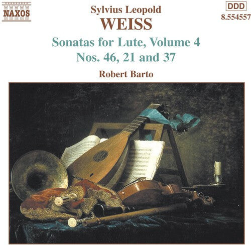 CD диск Weiss / Barto: Sonatas for Lute 4
CD диск Weiss / Barto: Sonatas for Lute 4