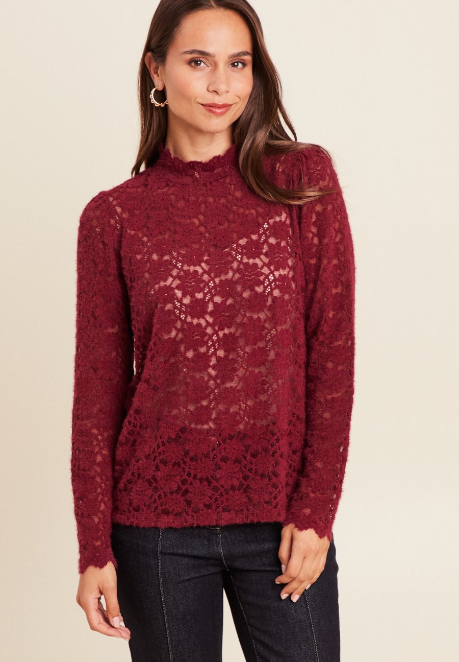 Блуза Breal TAILLIERTE MIT STEHKRAGEN, Bordeaux
Блуза Breal TAILLIERTE MIT STEHKRAGEN, Bordeaux