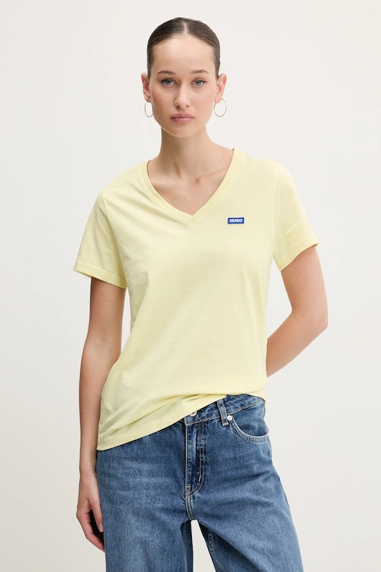 Хлопковая футболка Hugo Blue, желтый
Хлопковая футболка Hugo Blue, желтый