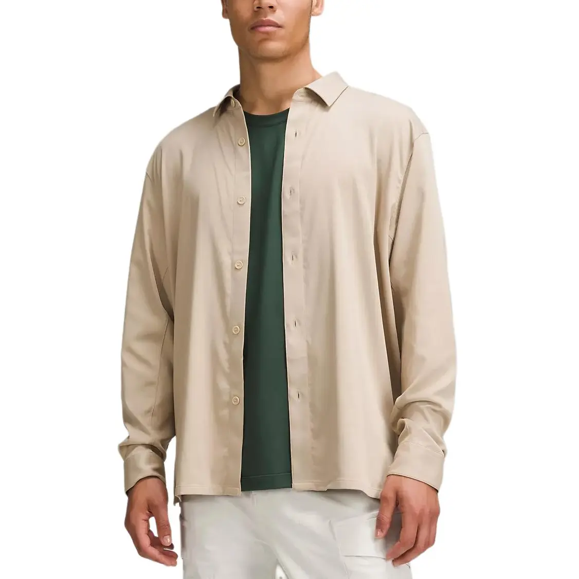 Рубашка унисекс Lululemon, хаки
Рубашка унисекс Lululemon, хаки