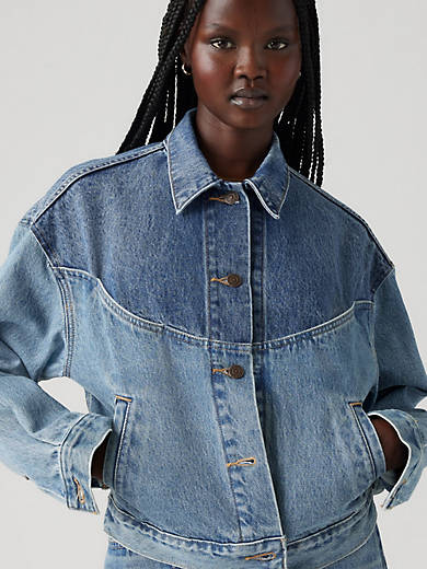 Укороченная куртка в стиле вестерн 90-х годов Levi's, цвет Ironic Iconic Trucker - Medium Wash
Укороченная куртка в стиле вестерн 90-х годов Levi's, цвет Ironic Iconic Trucker - Medium Wash