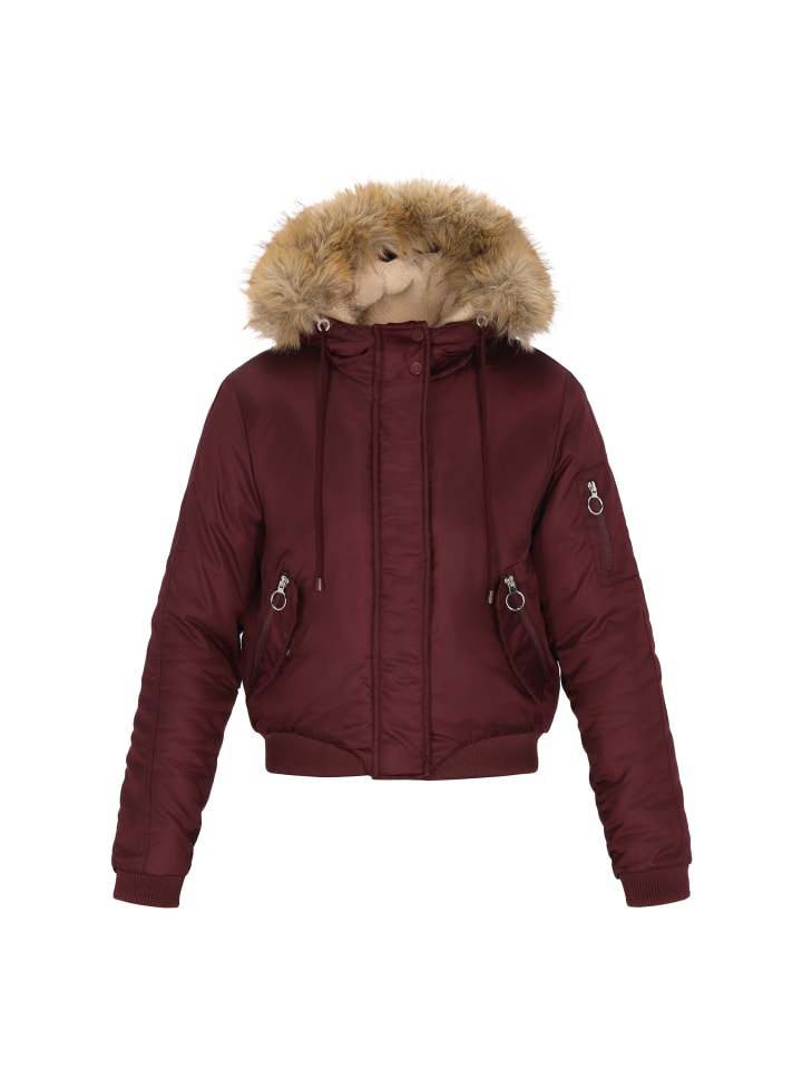 MyMo Бомбер Women Blouson in burgundy
MyMo Бомбер Women Blouson in burgundy