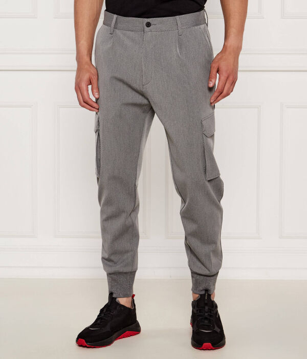 Брюки-Карго glavin241 Slim fit Hugo, серый 
Брюки-Карго glavin241 Slim fit Hugo, серый