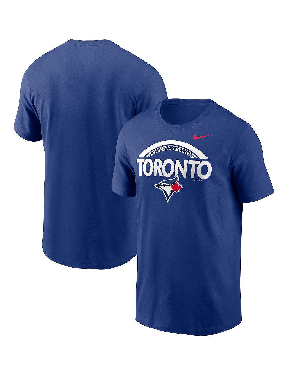 Мужская футболка Hometown Royal Toronto Blue Jays Dome Nike
Мужская футболка Hometown Royal Toronto Blue Jays Dome Nike