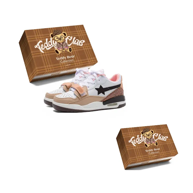 Teddy Bear Collection Юнисекс скейтбордские кросcовки низкие бело-красно-черные светло-коричневые розовые, цвет Light Brown Pink
Teddy Bear Collection Юнисекс скейтбордские кросcовки низкие бело-красно-черные светло-коричневые розовые, цвет Light Brown Pink