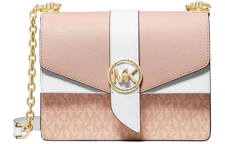 Michael Kors Кожаная сумка-конверт Greenwich, наплечная сумка Trumpets, женская балетная, розовая
Michael Kors Кожаная сумка-конверт Greenwich, наплечная сумка Trumpets, женская балетная, розовая