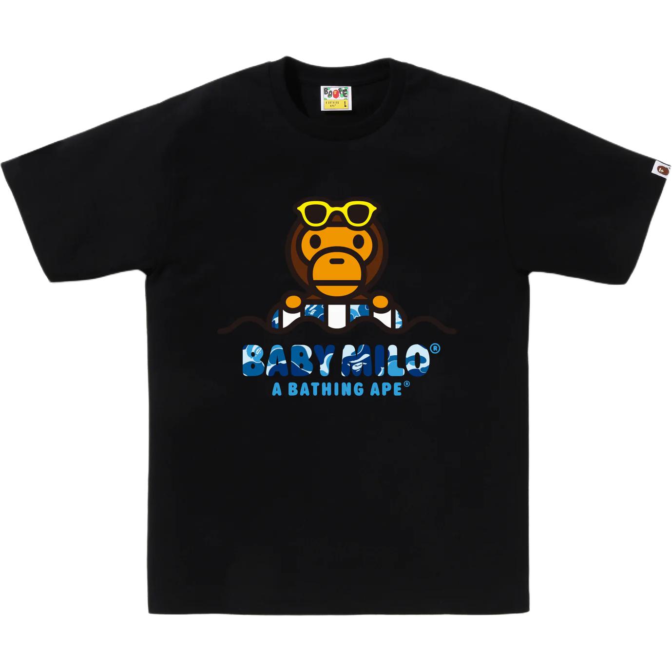 Футболка Bape Abc Milo Float Summer A BATHING APE, черный
Футболка Bape Abc Milo Float Summer A BATHING APE, черный