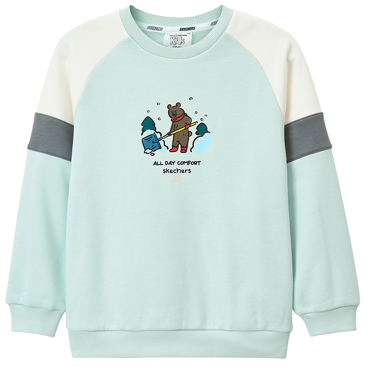 Детская толстовка Skechers, зеленый
Детская толстовка Skechers, зеленый