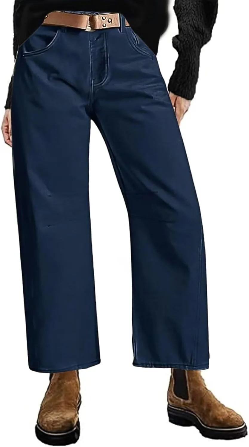 Прямые укороченные джинсы Flamingals с высокой посадкой и полоской
Прямые укороченные джинсы Flamingals с высокой посадкой и полоской