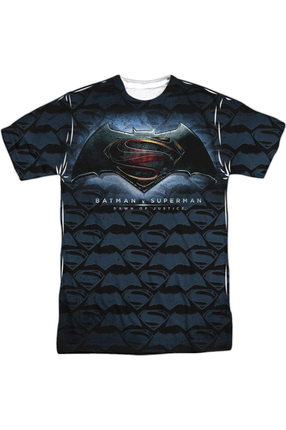 Футболка с коротким рукавом и логотипом Batman V Superman для взрослых из полиэстера Gildan, белый
Футболка с коротким рукавом и логотипом Batman V Superman для взрослых из полиэстера Gildan, белый