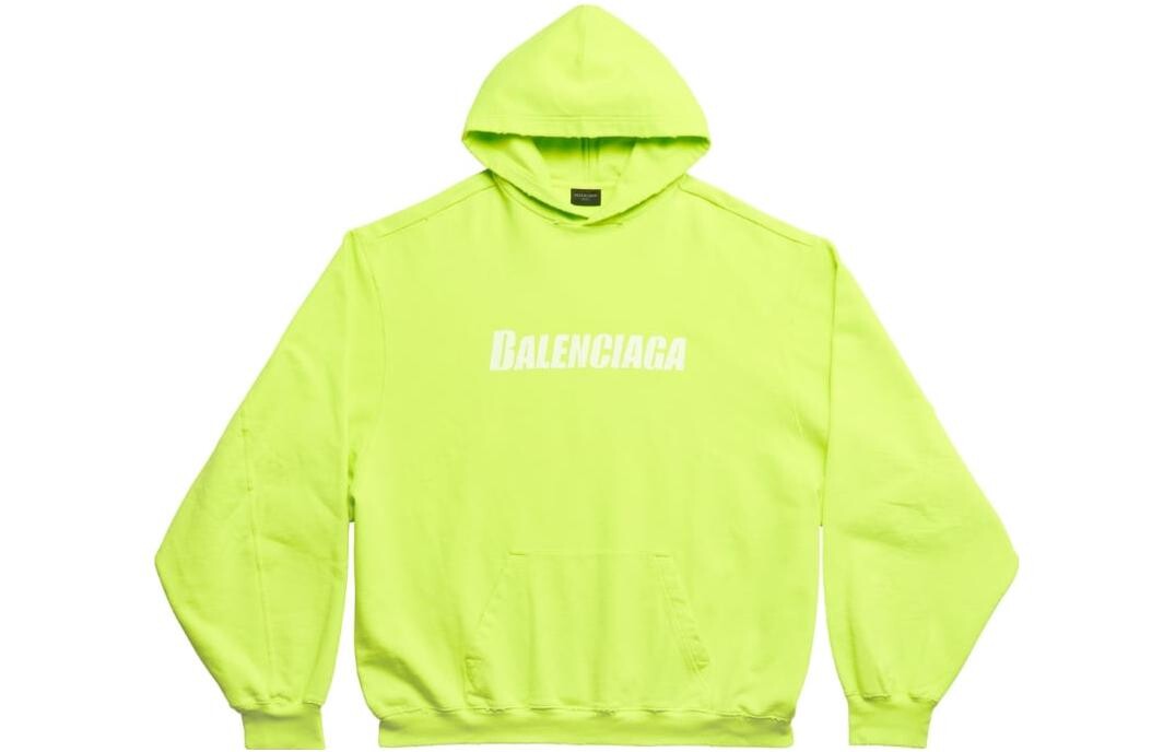 Толстовка мужская флуоресцентно-желтая Balenciaga, желтый
Толстовка мужская флуоресцентно-желтая Balenciaga, желтый