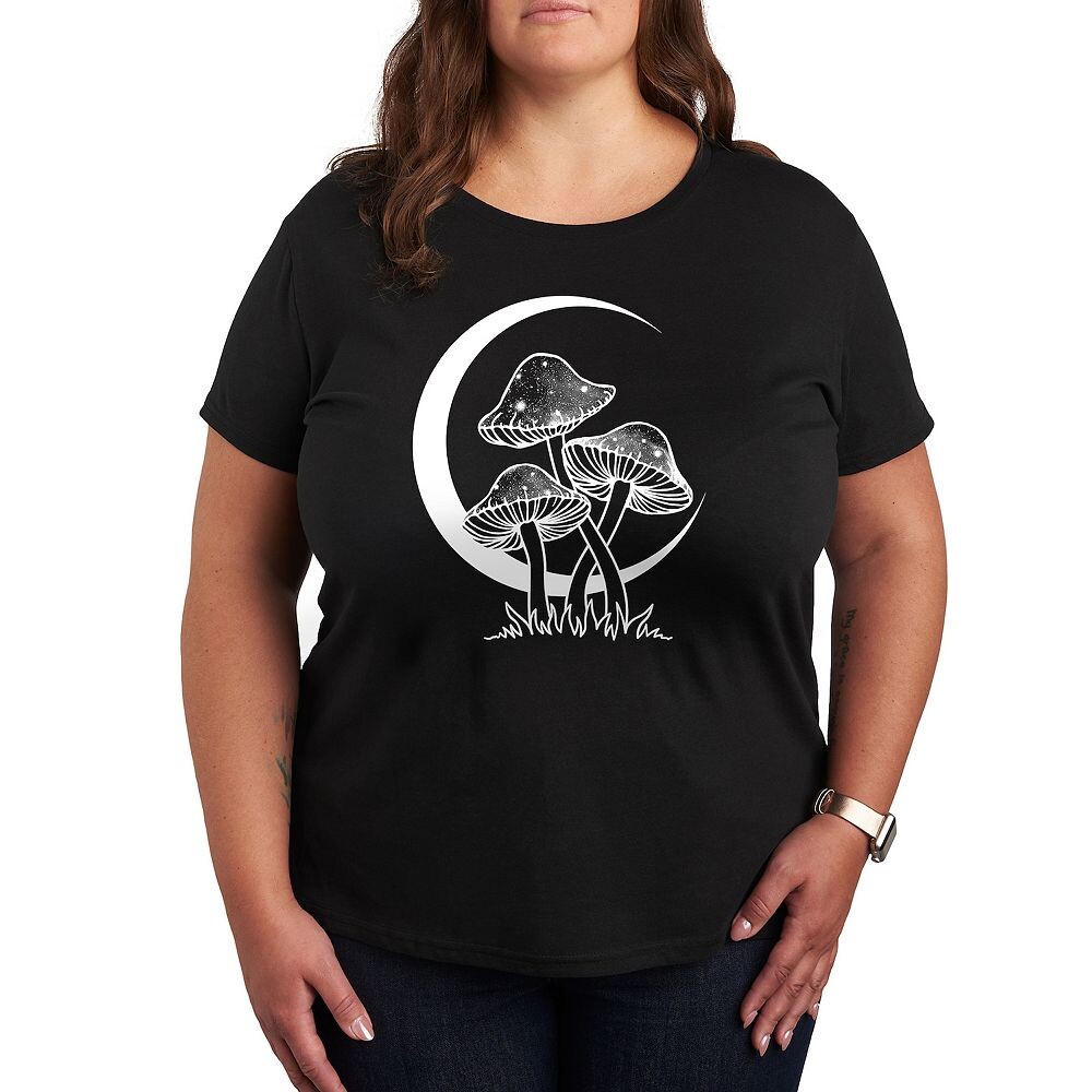 Футболка Plus с рисунком небесных грибов Licensed Character, черный
Футболка Plus с рисунком небесных грибов Licensed Character, черный