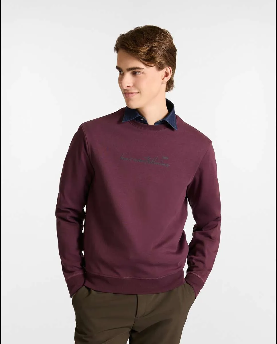 Мужская толстовка с круглым вырезом и логотипом Harmont&Blaine, бордовый
Мужская толстовка с круглым вырезом и логотипом Harmont&Blaine, бордовый