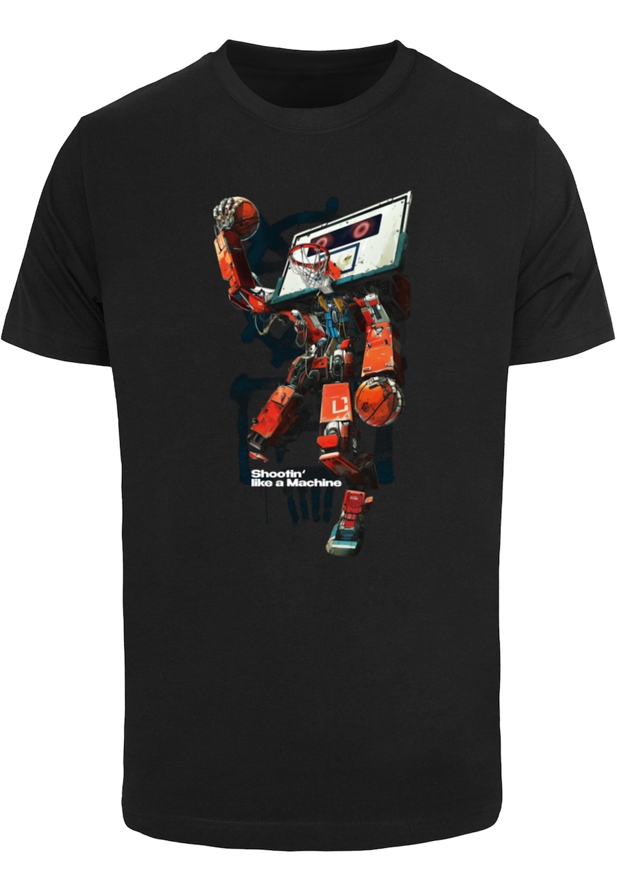 Рубашка Mister Tee Bball Robot, черный
Рубашка Mister Tee Bball Robot, черный