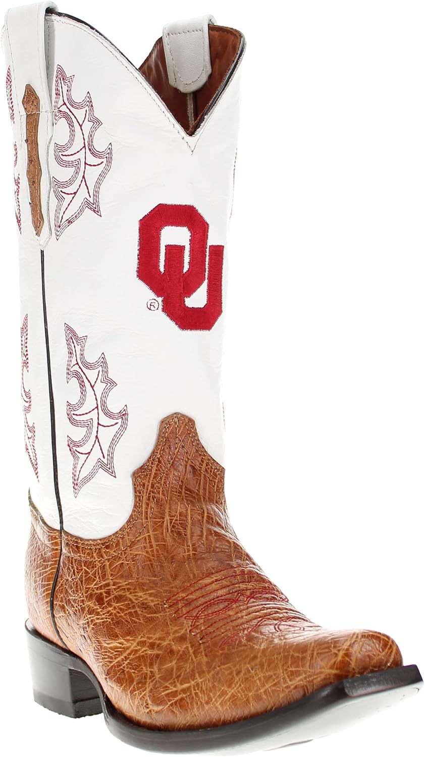 Мужские ковбойские сапоги Vaccari Brooks из гладкой страусовой кожи с вышивкой NCAA Athletics в стиле вестерн, 8 Narrow Square Oklahoma Sooners
Мужские ковбойские сапоги Vaccari Brooks из гладкой страусовой кожи с вышивкой NCAA Athletics в стиле вестерн, 8 Narrow Square Oklahoma Sooners
