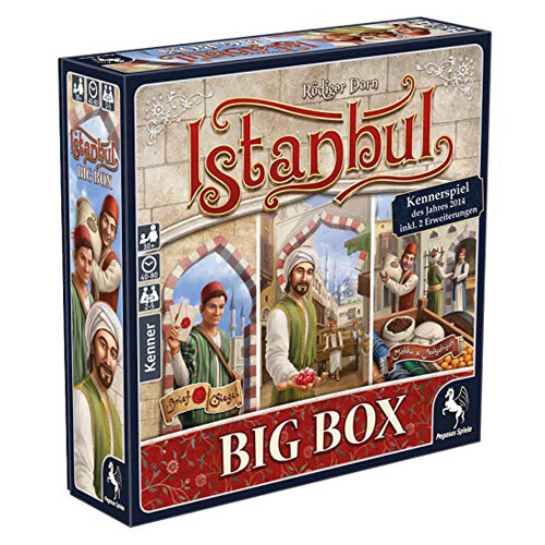 Настольная игра Istanbul Big Box Pegasus Spiele
Настольная игра Istanbul Big Box Pegasus Spiele
