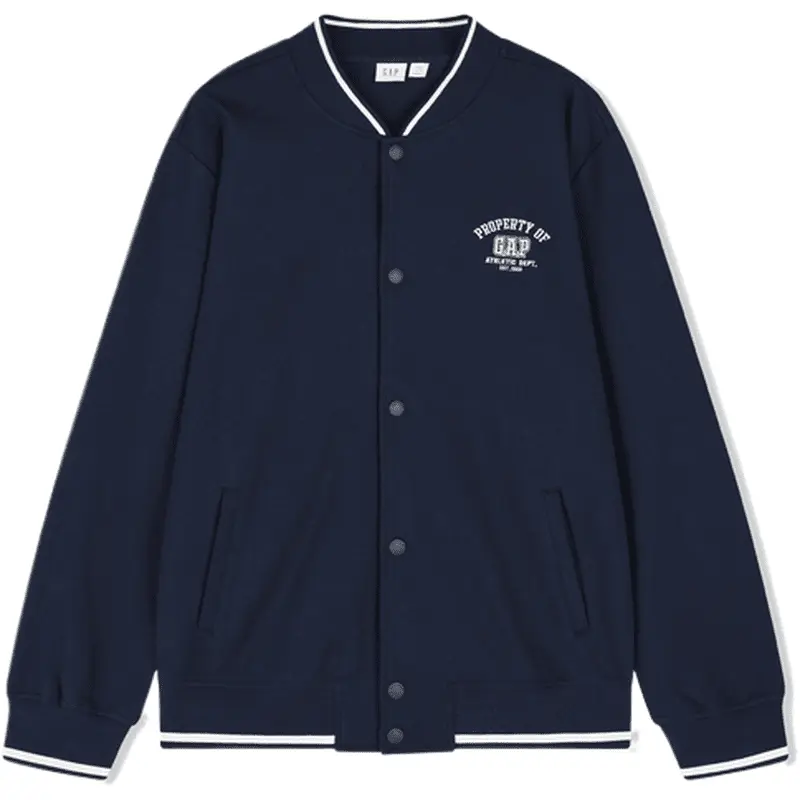 GAP Бейсбольная куртка унисекс морского синего цвета, Marine Blue
GAP Бейсбольная куртка унисекс морского синего цвета, Marine Blue