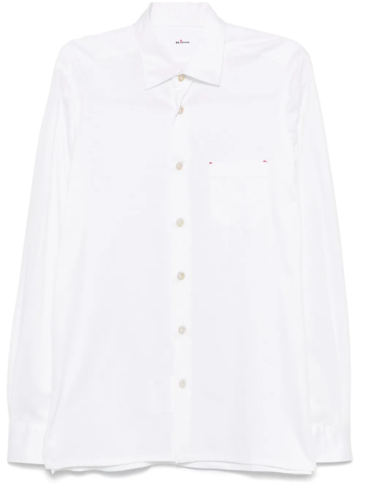 Kiton рубашка на пуговицах, белый
Kiton рубашка на пуговицах, белый