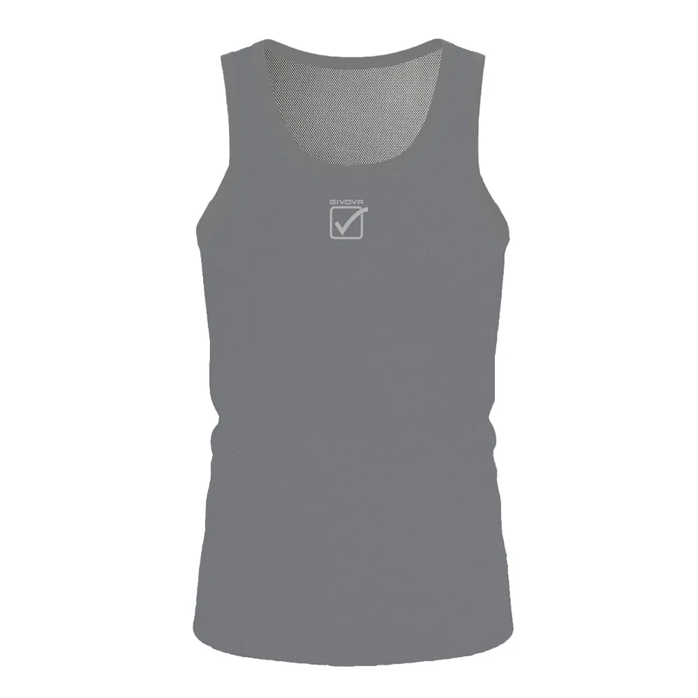 Футболка без рукавов спортивная Givova Basic, серый
Футболка без рукавов спортивная Givova Basic, серый