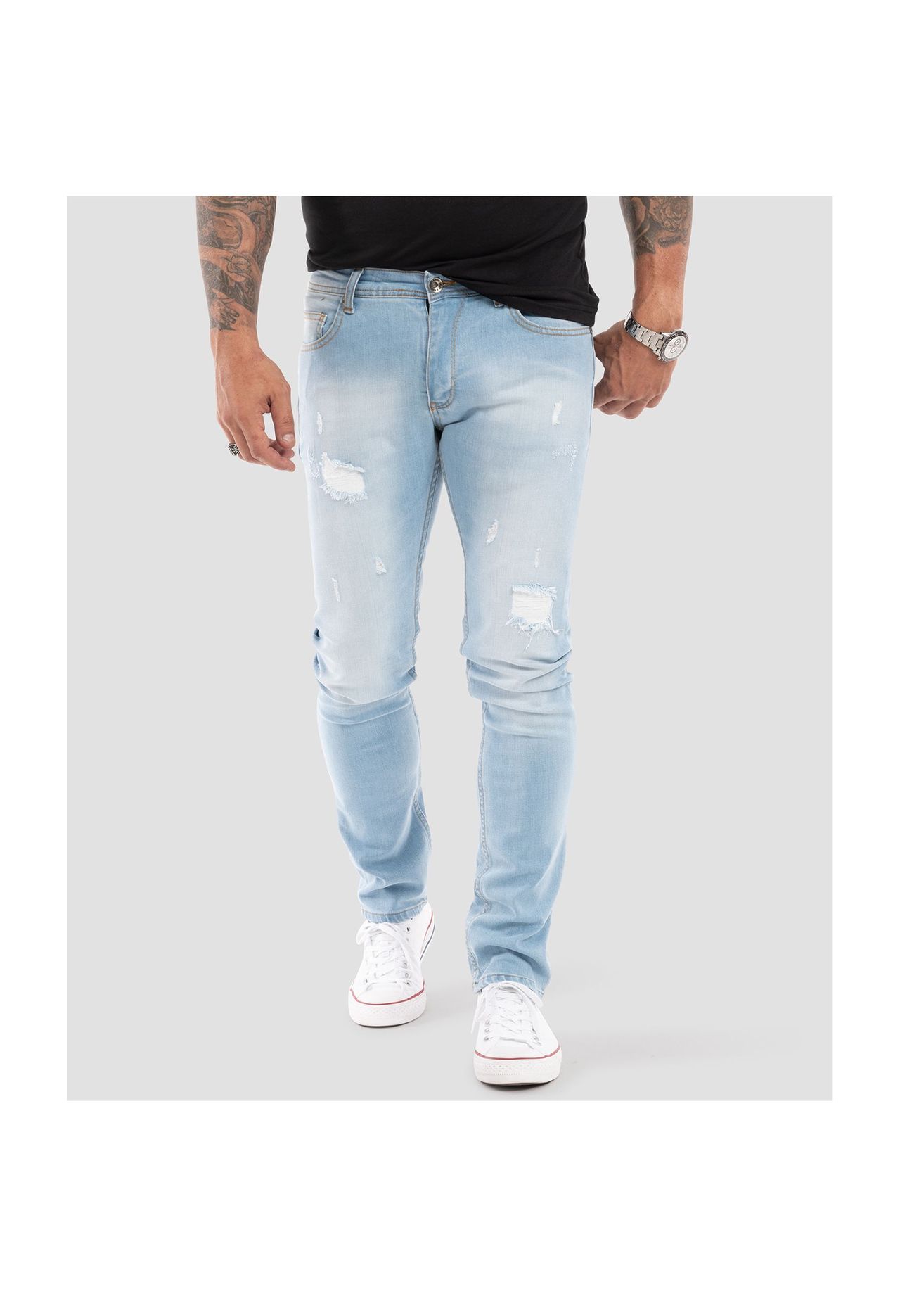 Джинсы приталенного кроя светло-синие Rock Creek, голубой
Джинсы приталенного кроя светло-синие Rock Creek, голубой