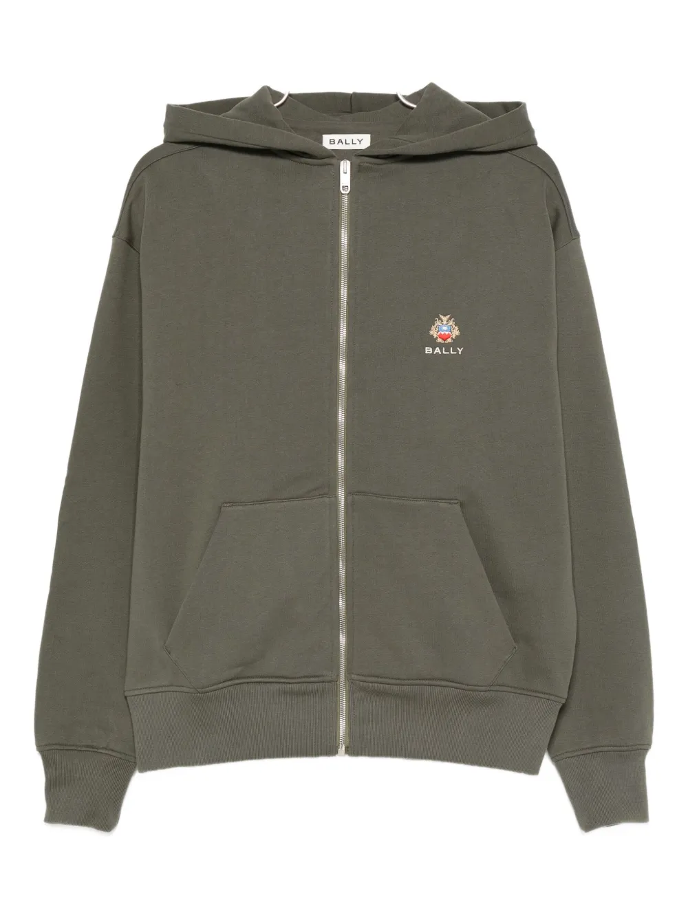 Худи на молнии Bally, зеленый
Худи на молнии Bally, зеленый