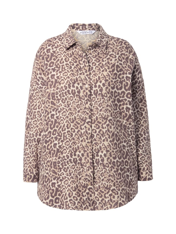 Блузка-рубашка цвета светлого шампанского Studio Untold
Блузка-рубашка цвета светлого шампанского Studio Untold