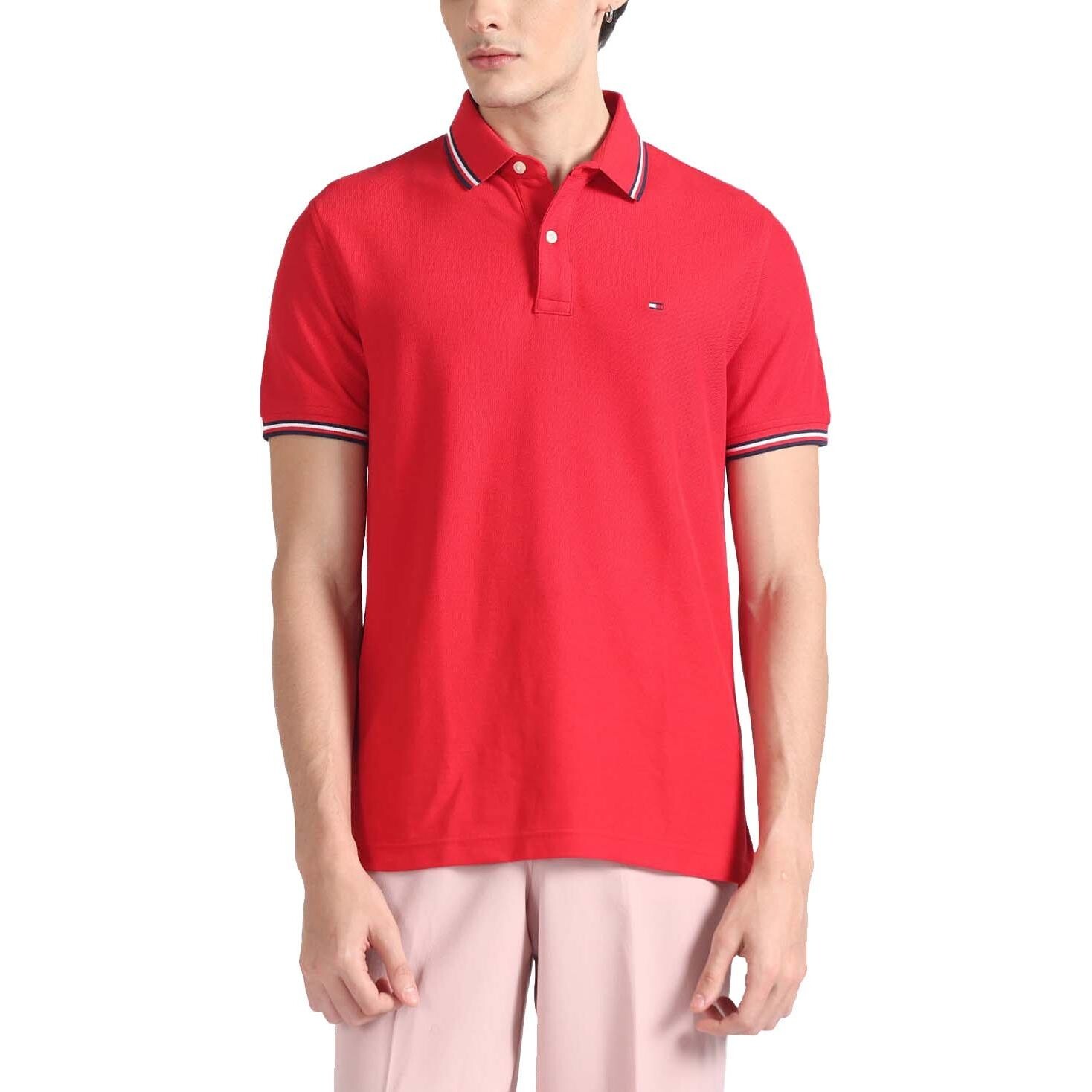 Рубашка поло мужская красная Tommy Hilfiger, красный
Рубашка поло мужская красная Tommy Hilfiger, красный