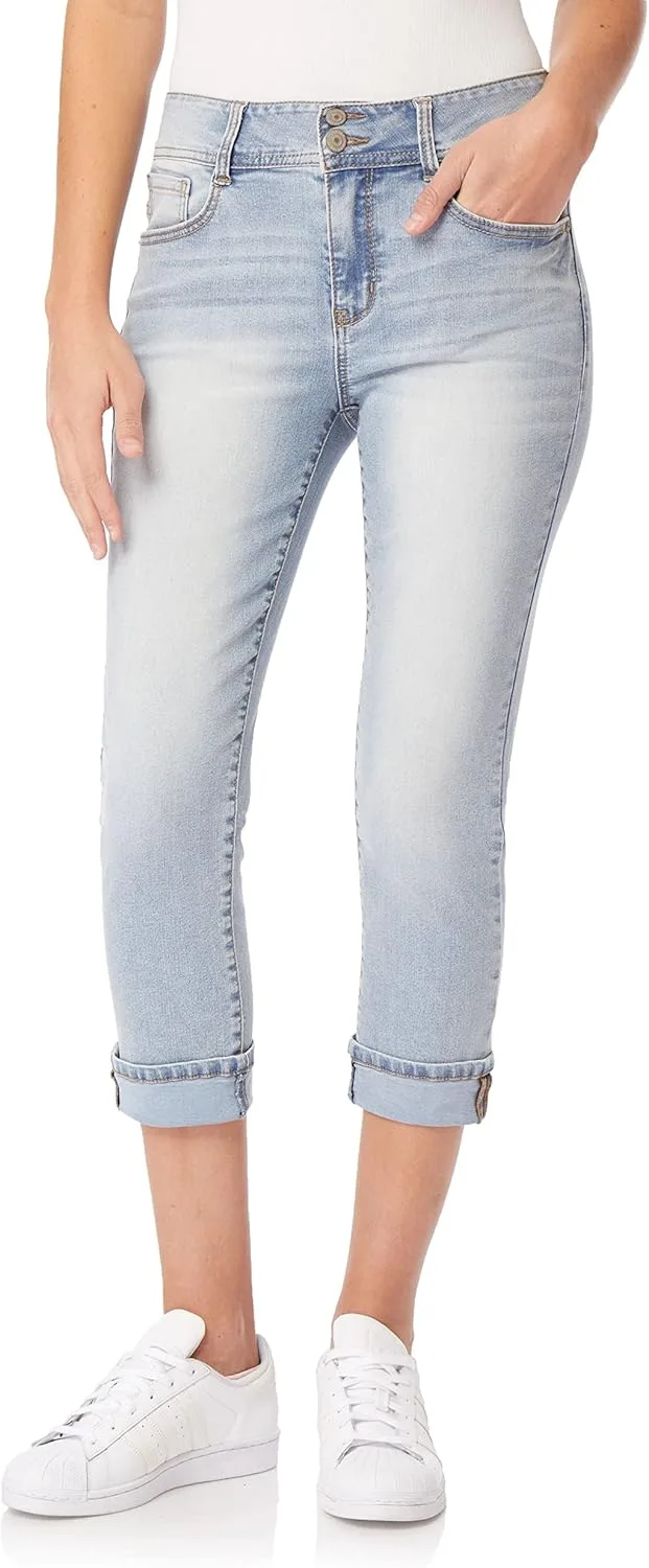 Женские джинсы WallFlower Flirty Curvy Crop, высокая посадка, Insta Stretch, длина по внутреннему шву 23.5 дюйма, размеры 0-24
Женские джинсы WallFlower Flirty Curvy Crop, высокая посадка, Insta Stretch, длина по внутреннему шву 23.5 дюйма, размеры 0-24