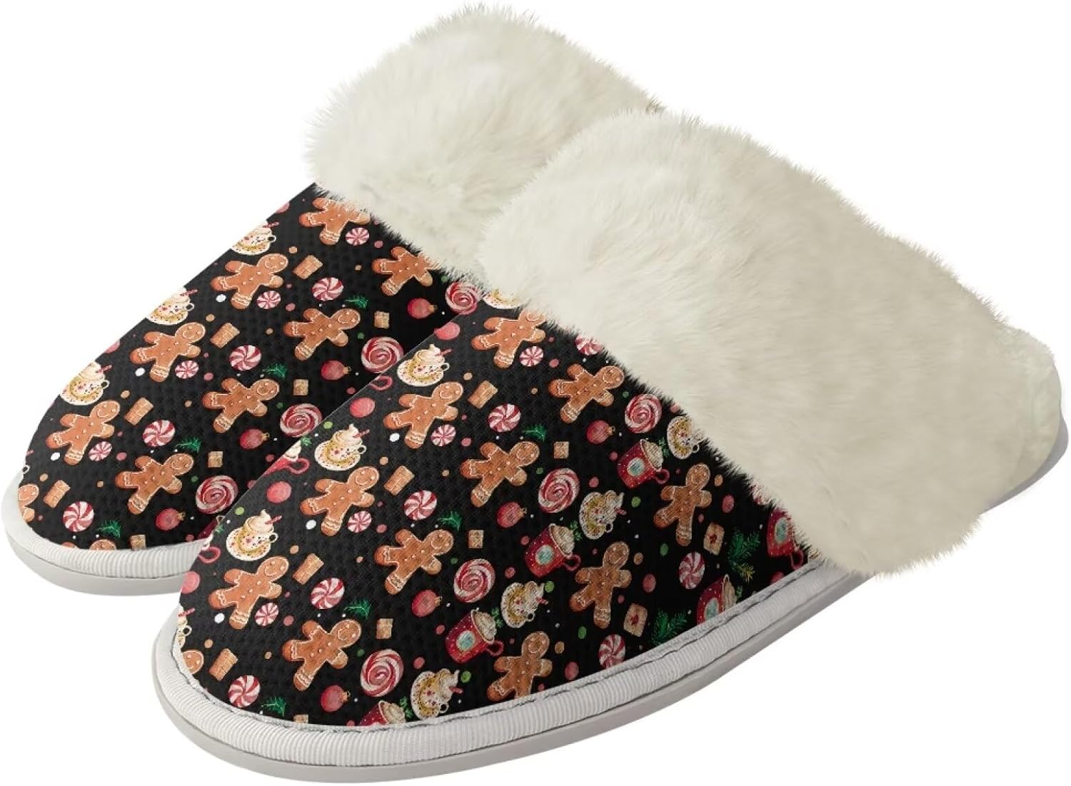 Тапочки Srengjodk Slip-On для дома, тапочки для женщин и мужчин, фланелевые хлопковые тапочки с меховой отделкой, унисекс, размеры 36-47, черный
Тапочки Srengjodk Slip-On для дома, тапочки для женщин и мужчин, фланелевые хлопковые тапочки с меховой отделкой, унисекс, размеры 36-47, черный