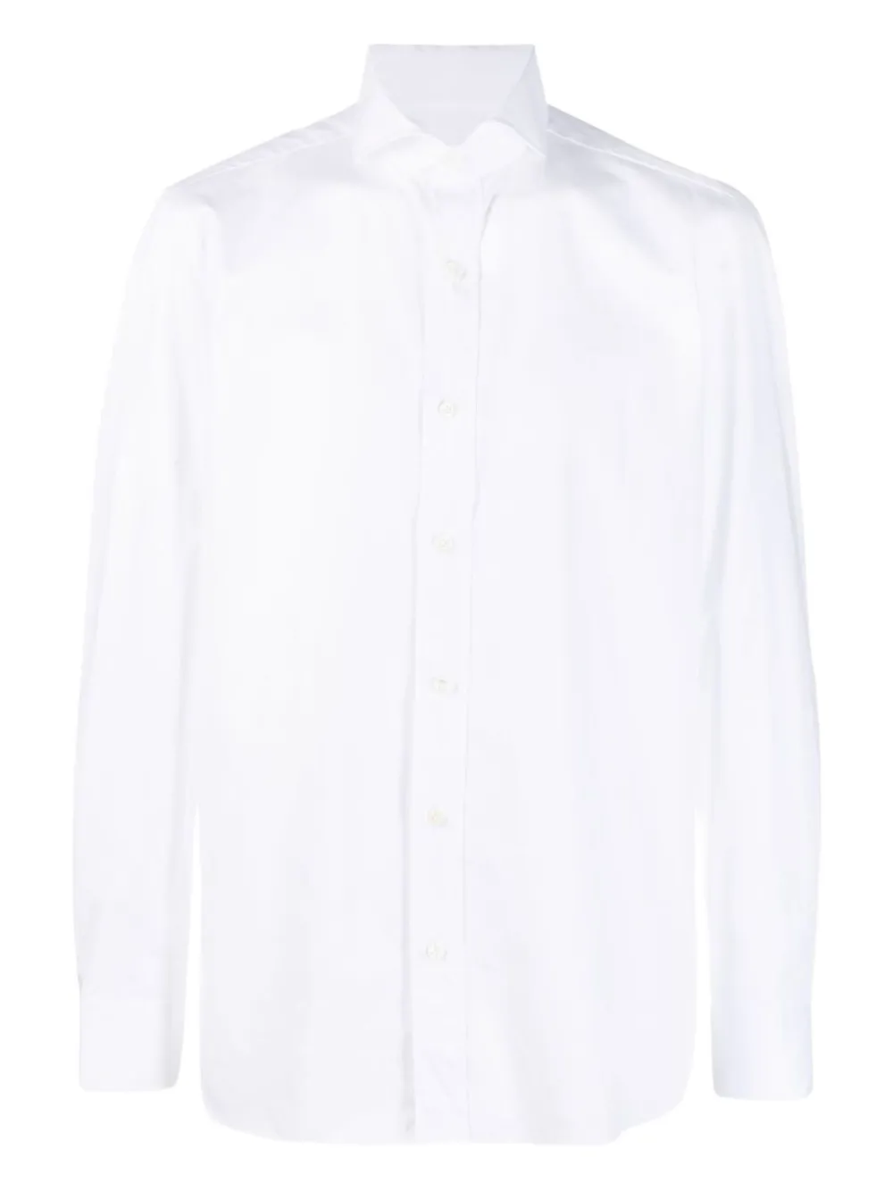 Рубашка с отложным воротником Borrelli, белый
Рубашка с отложным воротником Borrelli, белый