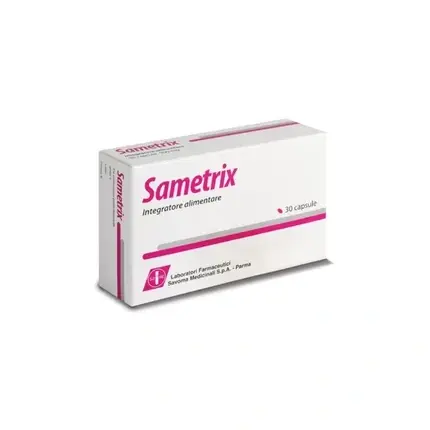 Пищевая добавка Sametrix 30 капсул Savoma Medicinali
Пищевая добавка Sametrix 30 капсул Savoma Medicinali