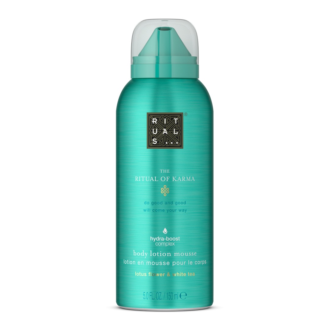 Лосьон для тела the ritual of karma body lotion mousse Rituals, объем 150 мл
Лосьон для тела the ritual of karma body lotion mousse Rituals, объем 150 мл