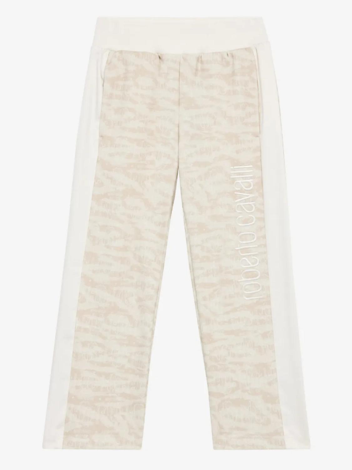 Спортивные брюки с вышитым логотипом Roberto Cavalli Junior, нейтральный
Спортивные брюки с вышитым логотипом Roberto Cavalli Junior, нейтральный