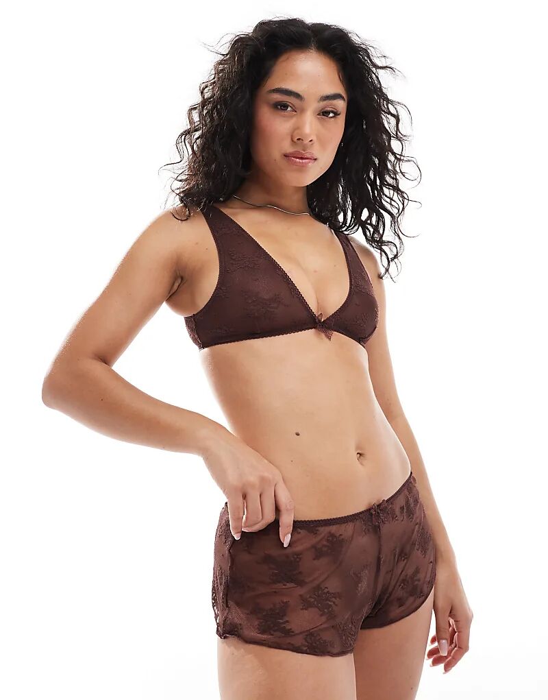 Трусики-шорты Cotton On цвета мокко-коричневого цвета Cotton:On
Трусики-шорты Cotton On цвета мокко-коричневого цвета Cotton:On