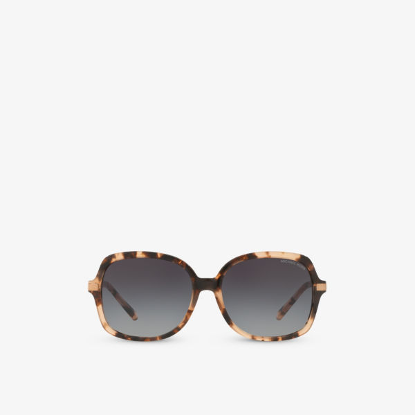 Солнцезащитные очки Michael Kors Adrianna II квадратной формы из ацетата, розовый
Солнцезащитные очки Michael Kors Adrianna II квадратной формы из ацетата, розовый