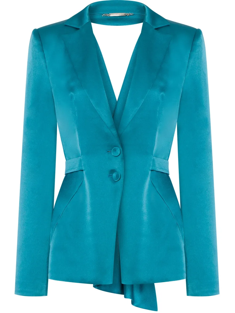 Атласный блейзер с вырезами Alberta Ferretti, синий
Атласный блейзер с вырезами Alberta Ferretti, синий