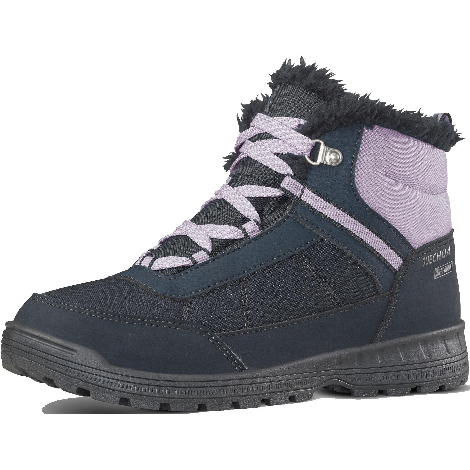 SH100 Противоскользящие Водонепроницаемые Утепленные Полувысокие Детские Уличные Кроссовки Серый Подростки DECATHLON, Угольно-серый/Фиолетовый
SH100 Противоскользящие Водонепроницаемые Утепленные Полувысокие Детские Уличные Кроссовки Серый Подростки DECATHLON, Угольно-серый/Фиолетовый